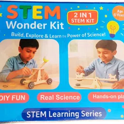 metclap STEM Wonder Kit 2-in-1 DIY Set | Catapult & Magnetic Seesaw Science Kit-picture-23