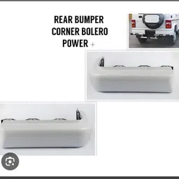 shivam shubham REAR CORNER BOLERO POWER PLUS WHITE S/02 Car Grill Cover image 3