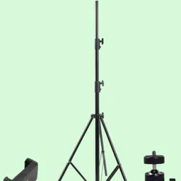 Protance Tripod Stand 7 Feet Adjustable, Rotating Ball Head Mobile Clip DG20 Tripod-picture-15