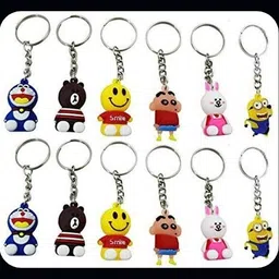 jainzon Cartoon Character Keyrings Keychains for Kids Birthday Return Gifts_x143 Key Chain-picture-45