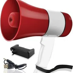 svojas Wireless Megaphone Loudspeaker for Announcement with Bluetooth, Rechargeable Megaphone Speaker Lightweight Bullhorn - Adjustable Volume Control Outdoor PA System-picture-10