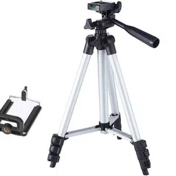 SANNO WORLD Tripod 3110A 3-Way Head, Built in Level, Aluminium Legs, Quick Lever Lock Mini Tripod Kit image 3