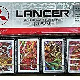 gulabsons LANCER 100 % PLASTIC PLAYING CARDS SET OF 4 image 2
