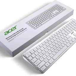 Acer ZC.A01SI.18J Bluetooth, Wireless Standard Laptop Keyboard Compatible with Desktop, Laptop, Mac-picture-38
