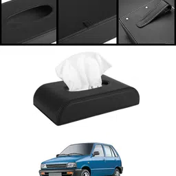 ayw Universal Black D Shape Leatherite Tissue Holder For Car/Home-02 Vehicle Tissue Dispenser-picture-26