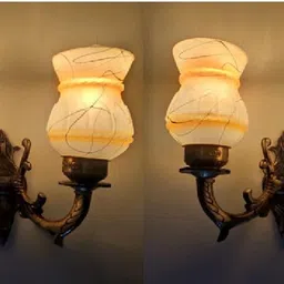 pr prashant Wallchiere Wall Lamp Without Bulb image 2