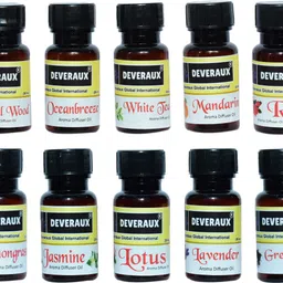 deveraux sandalwood, jasmine, ocean, Lemon Grass, White tea, Lotus, Green tea, mandarin, rose Aroma Oil-picture-13