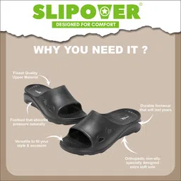 slipover Doctor Soft|Orthopedic|Comfort|Lightweight|Durable|Diabetic|Non Slip Slipper Men Slides image 3