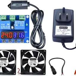 shockley XH-M452 Controller + ADAPTER + 2 FAN + DC Female Jack + Alligator clips Multipurpose Controller-picture-13