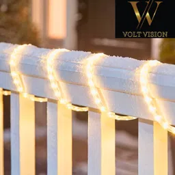 peafowl wholesale 1200 LEDs 10 m Yellow Steady Strip Rice Lights image 2