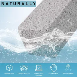 yancorp Pumice Stone for Cleaning,Pumice Stick with Handle image 4