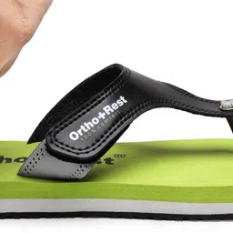 ortho + rest Women Orthopedic Doctor Soft Slipper | Pregnancy Non-Slip | Diabetic | Daily Use Women Flip Flops image 2