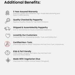 woodsworth from pepperfry Ritmo Sheesham Wood Chest Of Drawers In Honey Oak Finish image 3