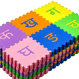 cismoline Hindi Varnmala Mini Puzzle Foam Mat for Kids-picture-21
