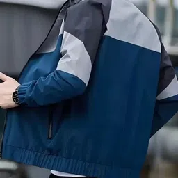 mia fashion Men Solid Casual Jacket image 3