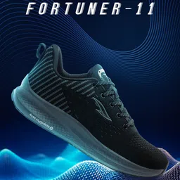 asian Fortuner-11 Black Gym,Sports,Walking,Stylsih with Extra Comfort Running Shoes For Men image 3