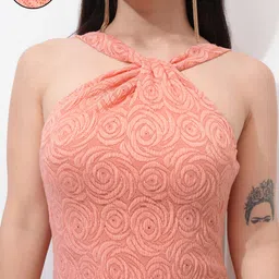 tokyo talkies Women Fit and Flare Multicolor Midi/Calf Length Dress image 5