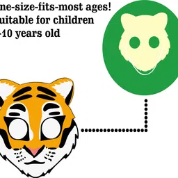 xzotic Animal Masks Animal Costume Party with Different Animal Face for Kids Party Mask Party Mask image 4