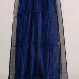 jyotsna collections Art Silk, Bhagalpuri Silk Woven Blue Women Dupatta-picture-43