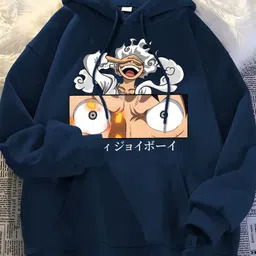 preeo Men Full Sleeve Graphic Print Hooded Sweatshirt-picture-11