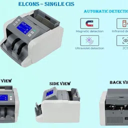 ELCONS single cis mix value Note Counting Machine image 4