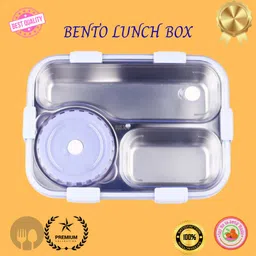Lunch Box for Kids Compartment Insulated Stainless Steel Tiffin Box for KID_L322 3 Containers Lunch Box-image-58