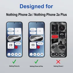Zapcase Edge To Edge Tempered Glass for Nothing Phone 2a image 2