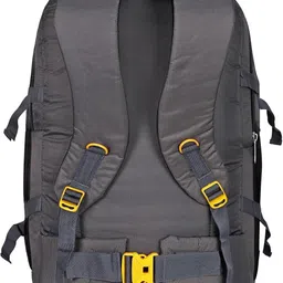 rida Lightweight Waterproof Hiking Backpack with Wet Pocket Handy Foldable Bag- Grey image 4