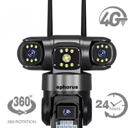 ephorus 4G HD 12MP 3Lens cctv Camera , IP66 Waterproof Motion Detection Security Camera Security Camera-image-38