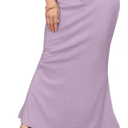 Uniquefashion LAVENDER SAREE-SHAPER Lycra Blend Petticoat-picture-21