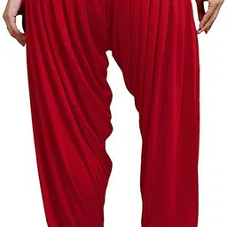 whitediamond Viscose Rayon Solid Patiala image 3