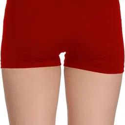 selfcare Pack of 2 Women Boy Short Red, Black Panty image 2