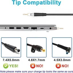 Heontech Elitebook 8440w 8540p 8740w 8460p 8560p 8460w 8560w 8760w 8470p 90 W Adapter image 2
