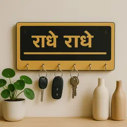 capio art Designer Premium Spritual key hanger/wall decor/home/decor Wood Key Holder-picture-10