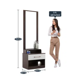 a globia creations Olive Dresser in Choco Walnut Finish image 2