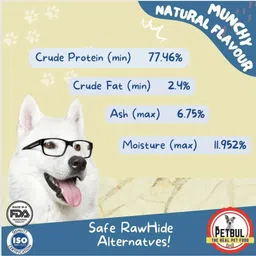 Petbul Munchy Sticks Natural- Dog Chew image 4