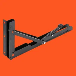 rh mall Shelf_Brackets_10 12, Folding Shelf Bracket 12 Inch, 2 Pcs, Max Load 200KG(Black) Shelf Bracket-picture-40