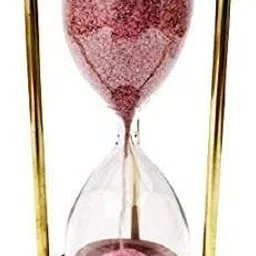 ggolag Wooden And Brass Sand Timer Hour Glass Sandglass Clock decor Decanter-picture-11