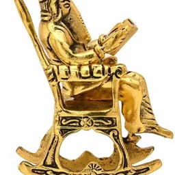 shri kaila ma art gallery 05 Single Ganesh G Decorative Showpiece-14 cm image 2