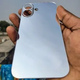 MOKPLZ iPhone 16 5G SILVER MIRROR BACK PANNEL Mobile Skin-picture-10