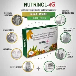 knoll NUTRINOL-4G CAPSULE OMEGA 3,GREEN TEA EXTRACTS AND ANTIOXIDANTS (3*10CAPSULS) image 2