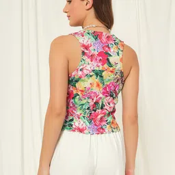 tandul Printed Women Waistcoat image 2