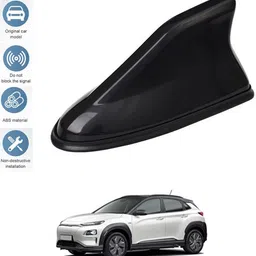 rkpsp Black Car Shark Fin Radio Signal Waterproof Anteena For Roof Universal-133 Car Anteena Satellite Vehicle Antenna image 1