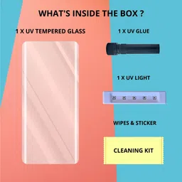 The Cozy Edge To Edge Tempered Glass for Motorola G85 UV Tempered Glass image 5