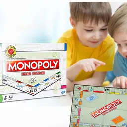 zuuluzrs Classic Gameplay With India Edition Monopoly Strategy Board Game Board Game Accessories image 5