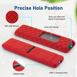 caldipree Front & Back Case for Samsung Smart TV Remote 2023 BN59-01432G BN59-01432A BN59-01432J BN59-01432 image 3