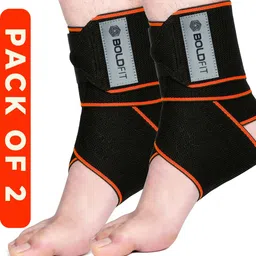 boldfit Ankle Support For Pain Relief Ankle Wrap Grip Gym Brace Binder Cap bandage Strap Ankle Support-picture-14