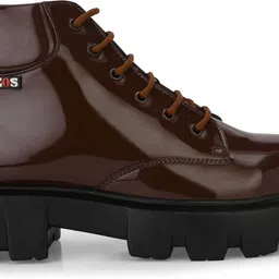 leo's fitness shoes Leo Men's Chic and Chunky Comfortable Casual Boots Boots For Men image 4