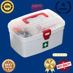 evara international Rectangular Medicine Box, Medical Box, First aid Box,Multi Purpose Box_K4 First Aid Kit-picture-20