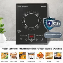 milton 1600 W Induction Cooktop Touch Panel image 2